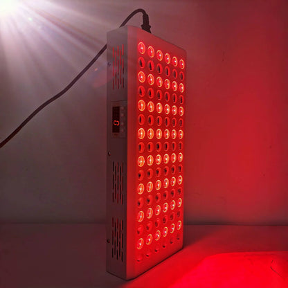 ALL-PRO Series Large Panel Infrared Therapy Lamp – 140W / 260W / 420W | Dual Chip Red Light & Infrared | Touch Control with Timer & Pulse Dimming | 30° Lens | AC85–265V | Included Hanging Rope, Protective Goggles | for Skin | US / EU / UK / AU Plug