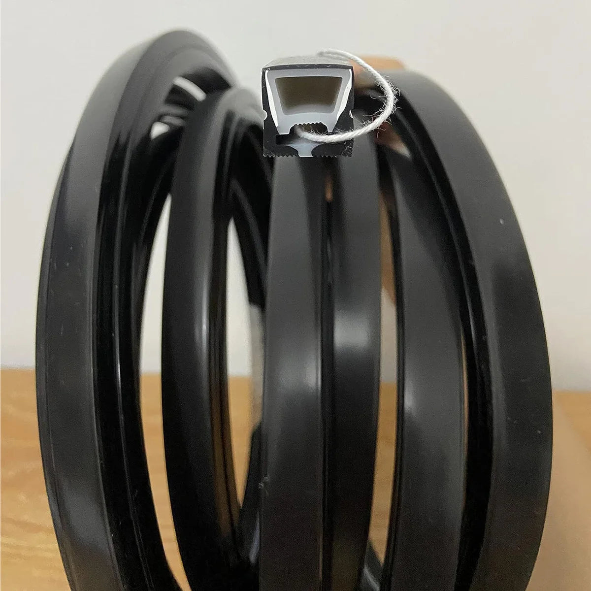 Neon Light Housing – S1616 Black | 16x16mm Silicone LED Channel System | IP67 Waterproof | 10mm PCB Width | 50M/5M | Local Stock US/UK/DE