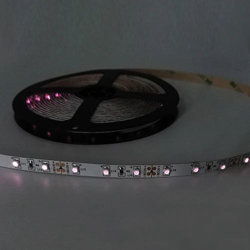 850nm SMD2835 DC12V Infrared LED Strip Light – Night Vision IR for Security, 60/120/240 LEDs/m, 5M /10M, IP00/IP65