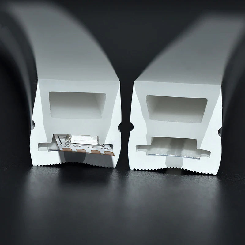 Neon Light Housing – S1616 Side Edge Lighting | 16x16mm Silicone LED Channel System | IP67 Waterproof | 12mm PCB Width | 50M/5M | Local Stock US/UK/DE
