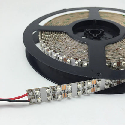 635nm SMD2835 DC12V Red LED Strip Light – Visible Red for Indicators & Lighting, 60/120/240 LEDs/m, 5M /10M, IP00/IP65