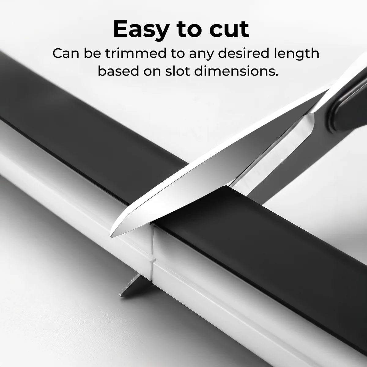 LQ Series S1616-T Black Quick Install LED Neon Profile | Top-Emitting Cover | 16×16mm Top Emitting led neon extrusion profile | Max Strip Width ≤12mm | LED Signage Cove Lighting | 5M/500M