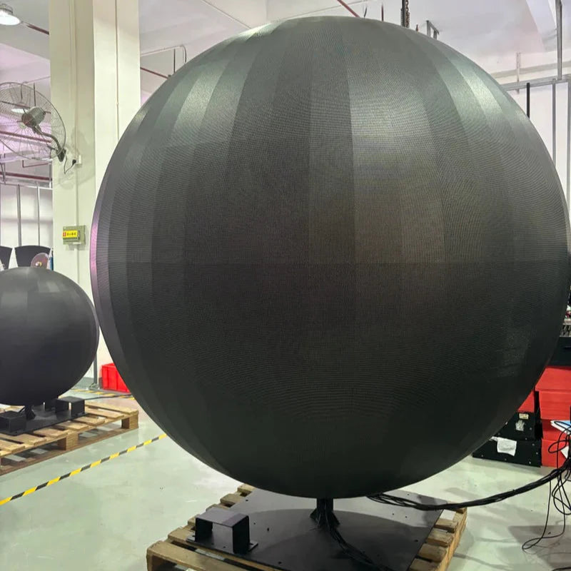 MI-150 Dia. 150cm (4.9ft) Indoor LED Ball Display | P1.25 / P1.53 / P1.86 / P2 / P2.5 | 360° Sphere LED Screen for Museums, Events & Installations