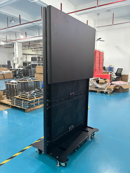 LEP-F Series Foldable Extra-Large LED Digital Signage Poster | GOB Surface + Magnetic Frame | 1000×2250mm | P2.6 / P1.95 / P1.56 / P1.25 | Available in 1 set / 3 set Pack / 6 set Pack