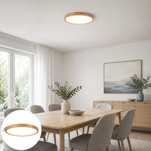 AC 220–240V Wood Grain Round Flush Mount LED Ceiling Lights – 12 Inch – 3000K / 4500K / 5000K / 6500K – for Residential & Commercial Lighting – Local Stock (UK/DE)