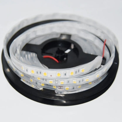 SMD5050 High Brightness LED Strip Light – DC 12V | 60 LEDs/m | 26–28lm/LED | Low Voltage LED Tape | 10mm PCB | IP00 / IP67 | Warm White / Natural White / Cool White / Golden Yellow / Pink | 50/500M