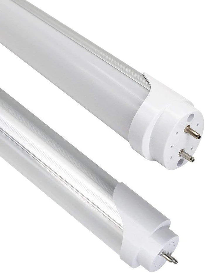 2ft T8 LED Tube Light – 10W – Frosted Cover – Warm / Natural / Daylight White – Ballast Bypass – Non-Dimmable – 20-Pack / 100-Pack