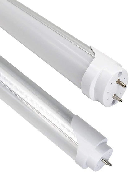 2ft T8 LED Tube Light – 10W – Frosted Cover – Warm / Natural / Daylight White – Ballast Bypass – Non-Dimmable – 20-Pack / 100-Pack