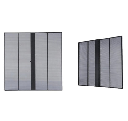 aClear Series Transparent LED Display Screen P3.91/7.81mm Pixel 1500nits/3500nits/5500nits in 1000x1000mm Aluminum Indoor Type for Glass/Window Display