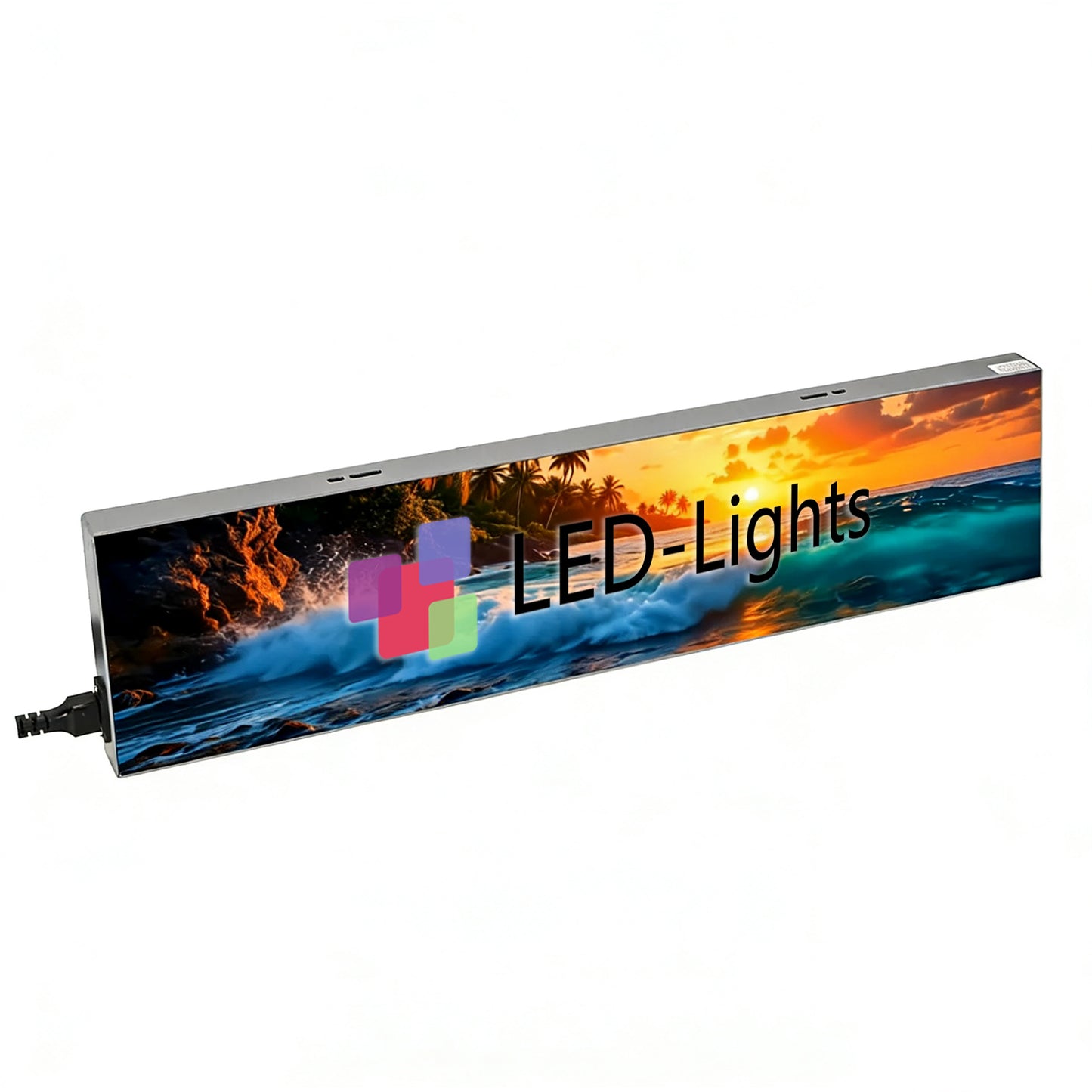 LFL-S Series Frameless LED Shop Display – P1.86 · 160×640mm | Compact Ultra-Thin GOB Screen for Window & Wall Mounting