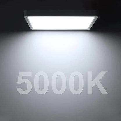 AC 110–130V White Square Flush Mount LED Ceiling Light – 9 / 12 / 15.7 Inch – 3000K / 4500K / 5000K / 6500K – for Residential & Commercial Lighting – Local Stock (US)