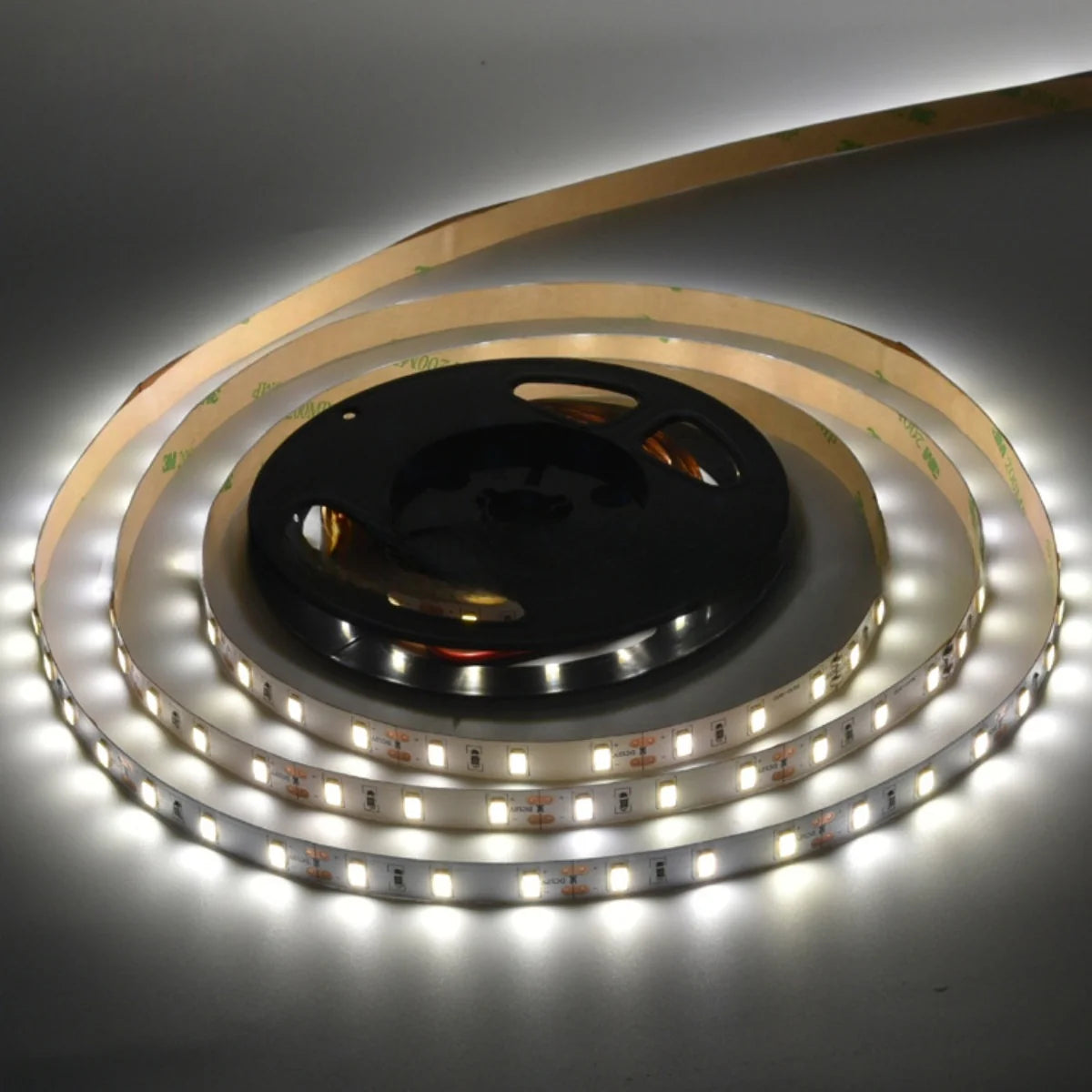 Samsung / LG SMD5630 LED Strip Light, 12W per Meter, 60 LEDs/m, 12V DC, White PCB 10mm, 5m Roll (3000K / 4000K / 6000K, IP00 / IP67)