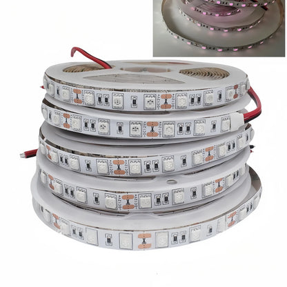 810nm SMD5050 DC12V Infrared LED Strip Light – High Power Near IR for Therapy, 30/60/120 LEDs/m, 5M /10M, IP00/IP65