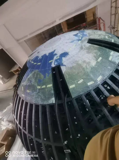 LO- Giant Outdoor LED Ball Display – Dia. 400 / 500 / 800 / 1200cm (13.1–39.4ft) | P5 | Custom 360° LED Ball Screen for Stadiums, Landmarks & Mega Projects