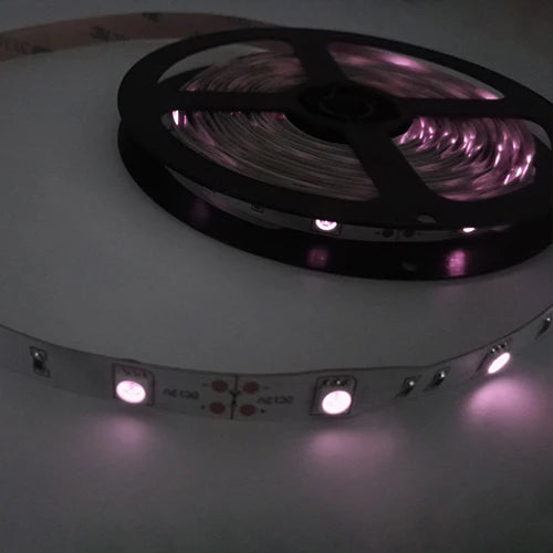 850nm SMD5050 DC12V Infrared LED Strip Light – High Brightness IR for Security, 30/60/120 LEDs/m, 5M /10M, IP00/IP65