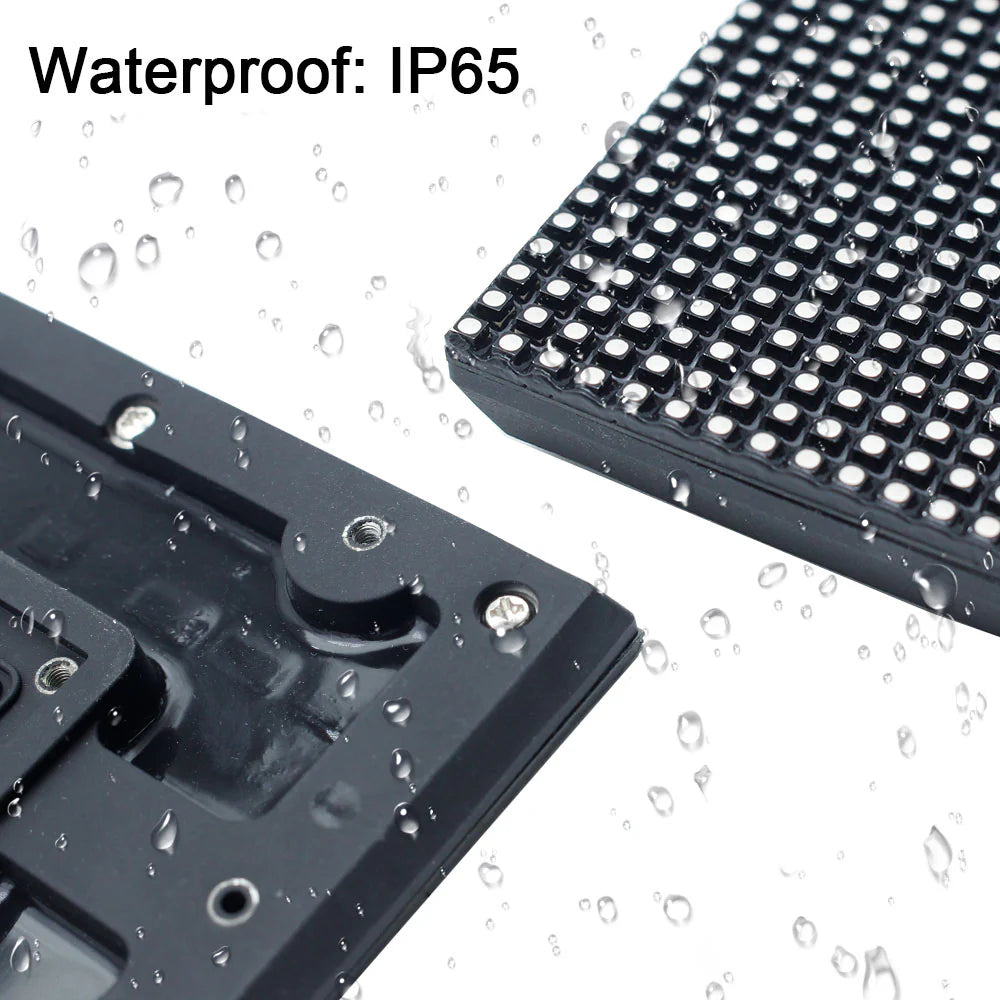 OF-1FT Series Outdoor Flexible LED Module – P2.54 / P3.81 / P5.08 / P6.927 / P10.16 | 1ft × 1ft Panel | Dual-Side IP65 Waterproof | Front & Rear Maintenance | 5000nits | Nationstar LEDs