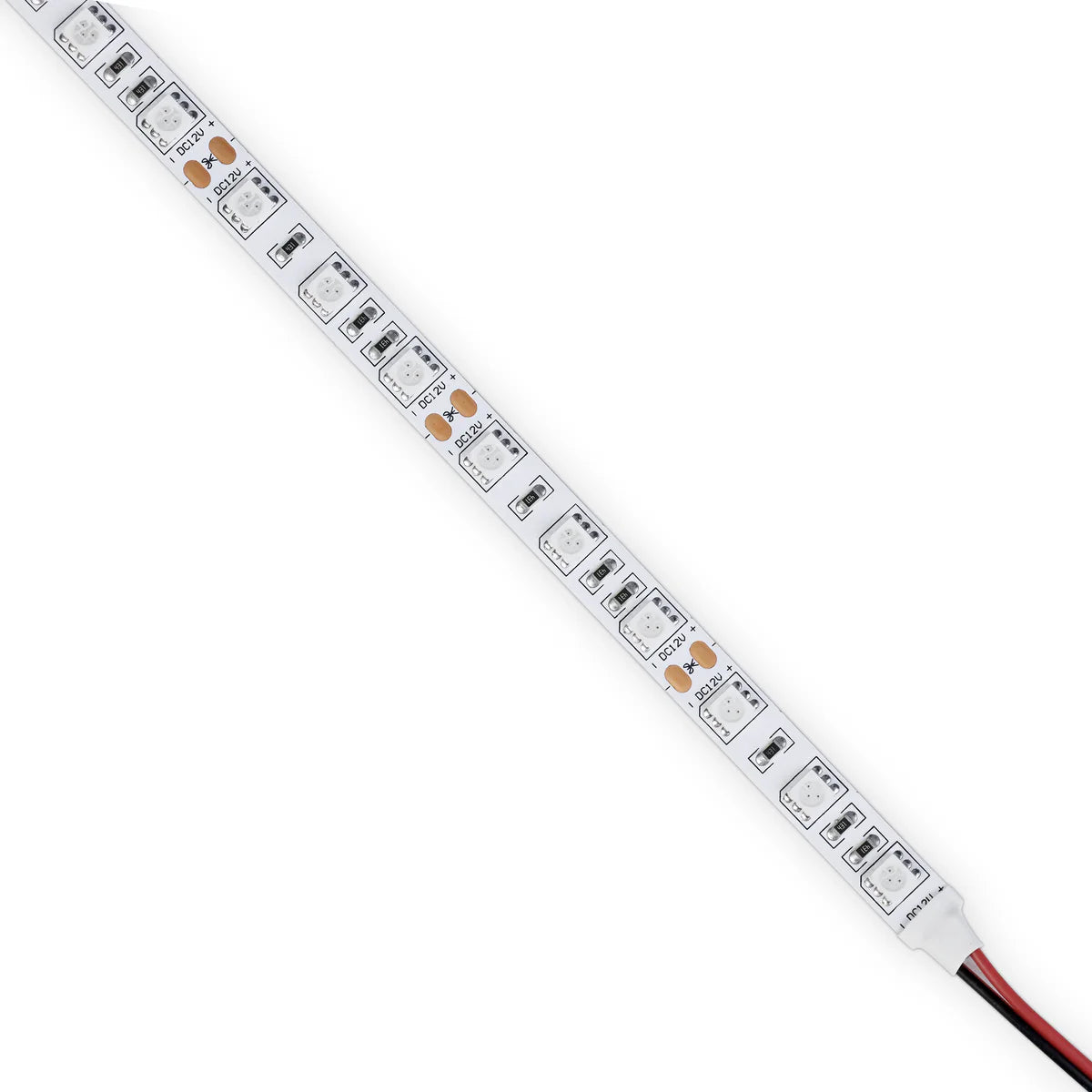 940nm-DC12V Red & Infrared Rigid LED Strip-SMD2835/SMD5050, 30/60/120/240 LEDs/m, 5/50/500 Meters, IP00/IP65, Invisible IR Light, No-Glow Night Vision, Wildlife Camera, Covert Lighting