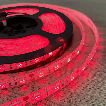 660–670nm  SMD5050 DC12V Red LED Strip Light – High Power Red for Therapy & Plants, 30/60/120 LEDs/m, 5M /10M, IP00/IP65