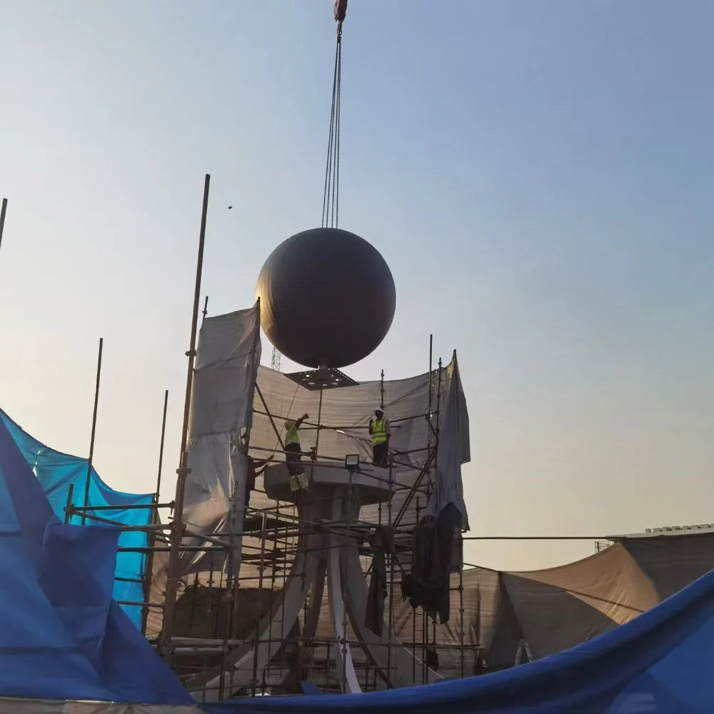 LO- Outdoor LED Ball Display – Dia. 200 / 250 / 300cm (6.6–9.8ft) | P6 / P5 | Weatherproof 360° Ball Screen for Landmarks & Public Installations