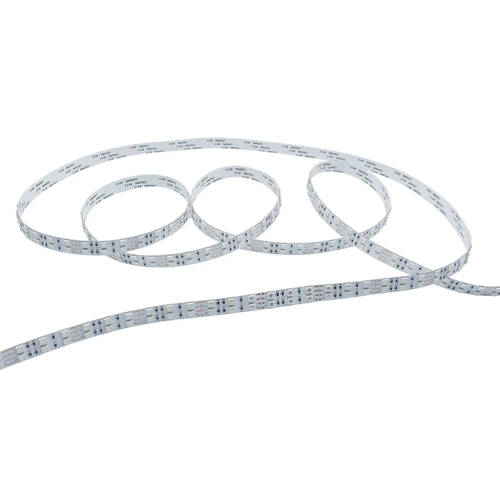 395–405nm SMD5050 UV LED Strip Light – 16.4FT / 5M / 10M | 30 / 60 / 120 LEDs/m | DC12V | Non-Waterproof / IP67 Waterproof | Power Supply Not Included | UV LED for Curing, Fluorescent Effects & Glow Lighting