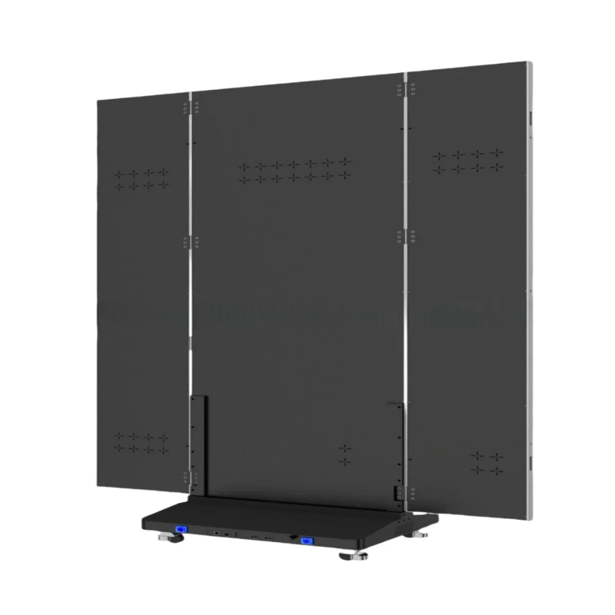 LEP-TR Series Tri-Fold LED Digital Signage Poster | 1280×1920mm Foldable Panel | P2.5 / P2 / P1.86 / P1.53 | GOB Surface | Portable Indoor Kiosk Display