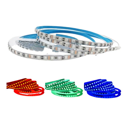 5MM Wide SMD3535 RGB LED Strip Light - DC12V | 5mm PCB | 120 LEDs/M | IP00 / IP67 | for Mirror, Kitchen Cabinet, Bedroom | 50/500M