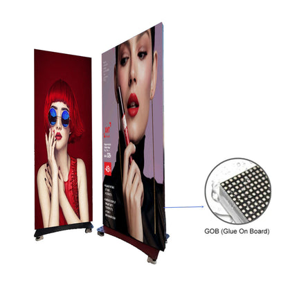 LEP-GOB Series LED Digital Signage Poster | 2560×1920mm (8.4FT × 6.3FT) | P1.53 / P1.86 / P2.5 | GOB Shielded Surface | Ready-to-Use LED Wall for Church & Stage