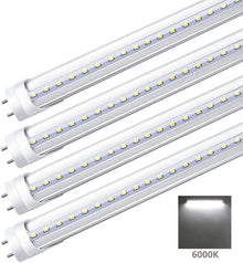 2ft T8 LED Tube Light – 10W – Frosted Cover – Warm / Natural / Daylight White – Ballast Bypass – Non-Dimmable – 20-Pack / 100-Pack