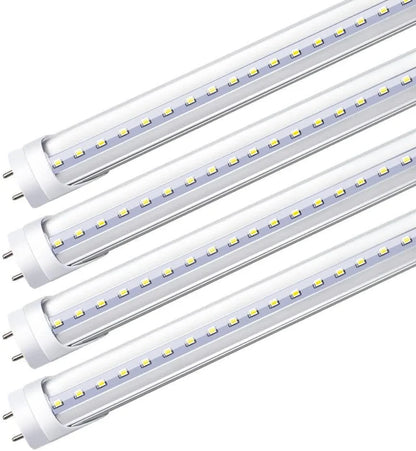 4ft Retrofit T8 LED Tube Light – 20W – Ballast Bypass – Frosted Lens – Warm / Natural / Daylight White – AC90-240V Non-Dimmable – 20-Pack or 100-Pack