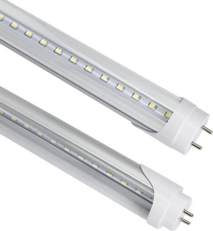 4ft Retrofit T8 LED Tube Light – 20W – Ballast Bypass – Frosted Lens – Warm / Natural / Daylight White – AC90-240V Non-Dimmable – 20-Pack or 100-Pack