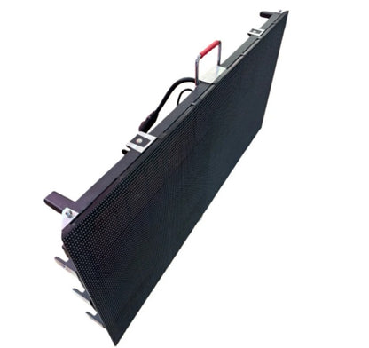 tClear Series Tri-proof P3.9/7.8mm OutdoorTransparent LED Display 4500nits in Size 1000x500mm Aluminum Cabinet for Indoor Installation for Glass /Window