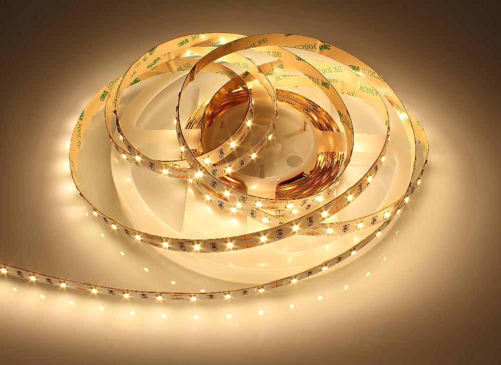 Full Spectrum LED Strip Light | CRI 97+ | SMD2835, 600 LEDs (60 LEDs/M) | 24V DC, 16W/M | 5M (16.4FT) Roll | 8mm White PCB | | IP00 / IP67 Options | Flexible Tape Light