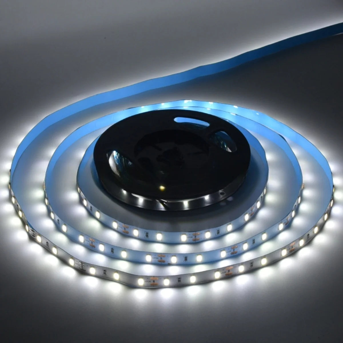 Samsung / LG SMD5630 LED Strip Light, 12W per Meter, 60 LEDs/m, 12V DC, White PCB 10mm, 5m Roll (3000K / 4000K / 6000K, IP00 / IP67)