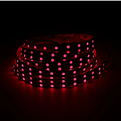 940nm-DC12V Red & Infrared Rigid LED Strip-SMD2835/SMD5050, 30/60/120/240 LEDs/m, 5/50/500 Meters, IP00/IP65, Invisible IR Light, No-Glow Night Vision, Wildlife Camera, Covert Lighting