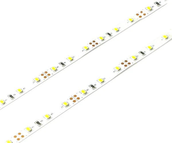 Full Spectrum LED Strip Light | CRI 97+ | SMD2835, 300 LEDs (60 LEDs/M) | 24V DC, 10W/M | 5M (16.4FT) Roll | 8mm White PCB | | IP00 / IP67 Options | Flexible Tape Light