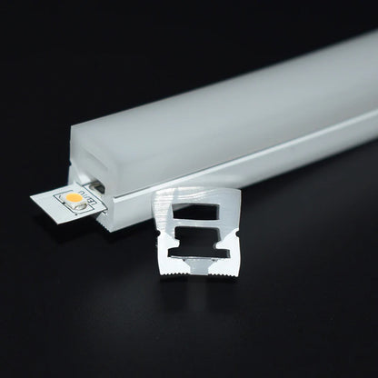 Neon Light Housing – S1220 Black Side Edge Lighting | 12x20mm Silicone LED Channel System | IP67 Waterproof | 10mm PCB Width | 50M/5M | Local Stock US/UK/DE