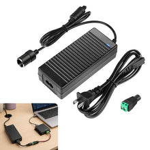 AC 100–240V Input LED Power Adapter Cigarette Lighter Converter Transformer 60W–120W DC 12V with UK Plug for Car Accessories, Tire Inflators, Portable Coolers, Car Vacuum Cleaners and Automotive Equipment, 1-Pack/10-Pack