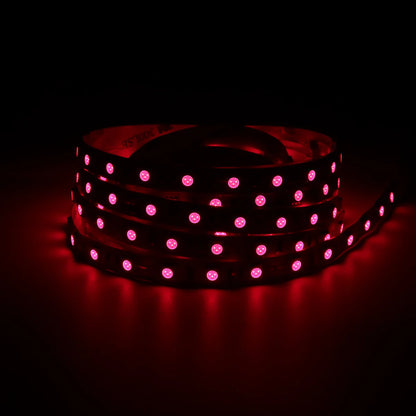 940nm-DC12V Red & Infrared Rigid LED Strip-SMD2835/SMD5050, 30/60/120/240 LEDs/m, 5/50/500 Meters, IP00/IP65, Invisible IR Light, No-Glow Night Vision, Wildlife Camera, Covert Lighting