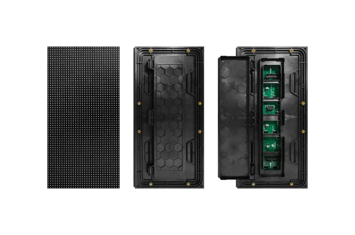 OD-WS Series Outdoor LED Module – P2.5 / P3.076 / P4 / P5 / P8 / P10 | 320×160mm | IP65 with Waterproof Back Cover