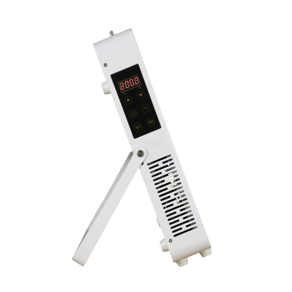 100W Desktop Infrared Therapy Lamp – 70 LEDs | Touch Screen | Red Light 660nm & IR 850nm | Dimmable & Timer | AC100–240V | Desktop Stand Design | for Skin Rejuvenation & Anti-Aging | Included Hanging Rope, Protective Goggles | US / EU / UK / AU Plug