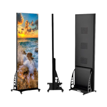 LEP-B Series Frameless LED Digital Poster Display | 640×1920mm Indoor Plug-in | P1.25 / P1.53 / P1.86 / P2.5 | Acrylic Front Panel