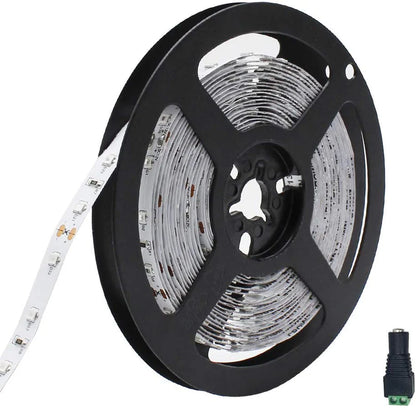 850nm SMD2835 DC12V Infrared LED Strip Light – Night Vision IR for Security, 60/120/240 LEDs/m, 5M /10M, IP00/IP65