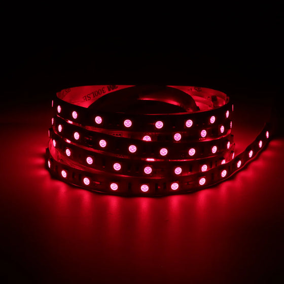 810nm-DC12V Red & Infrared Rigid LED Strip-SMD2835/SMD5050, 30/60/120/240 LEDs/m, 5/50/500 Meters, IP00/IP65, Near Infrared Light, Wellness Light, Body Care, NIR Light