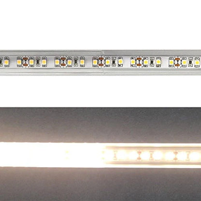 U Shape LED Channel - U02-A 12mm Silver / Black Aluminum Profile | Milky White Cover | Heavy-Duty LED Mounting Track – 1m / 2m / 3m | 50 / 100-Pack