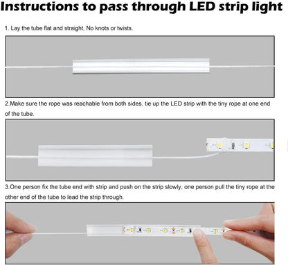 Neon Light Housing – S0410 Side Edge Lighting | 4x10mm Silicone LED Channel System | IP67 Waterproof | 5mm PCB Width | 50M/5M | Local Stock US/UK/DE