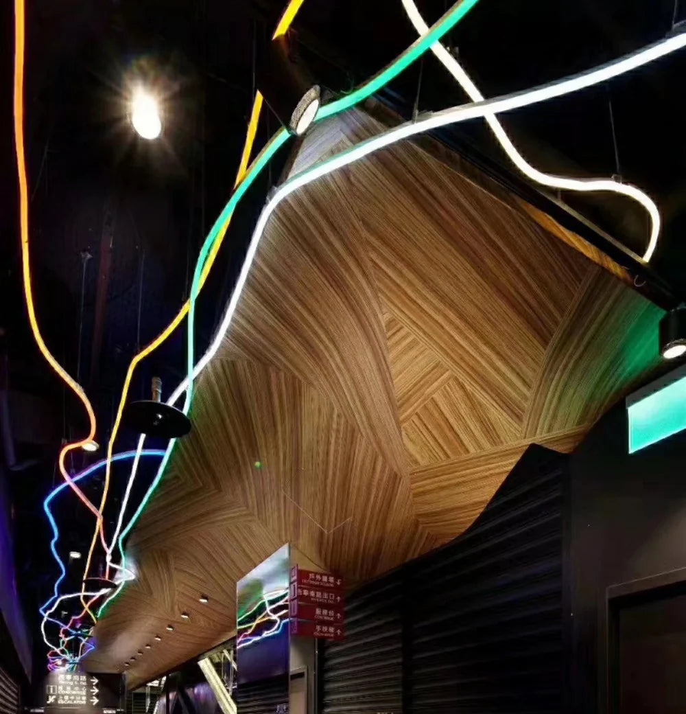 Neon Light Housing – S22D Black | ⏀22mm Silicone LED Channel System | IP67 Waterproof | 8mm PCB Width | 50M/5M | Local Stock US/UK/DE