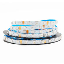 DC12V WS2815 S-Shape RGBIC LED Strip Light - SMD5050 Individually Addressable | Breakpoint Resume | 8mm PCB | White PCB | 60 LEDs/M | Non-Waterproof | Flowing Multicolor LED Strip for Party, Decoration, Home DIY Lighting Projects | 50/500M