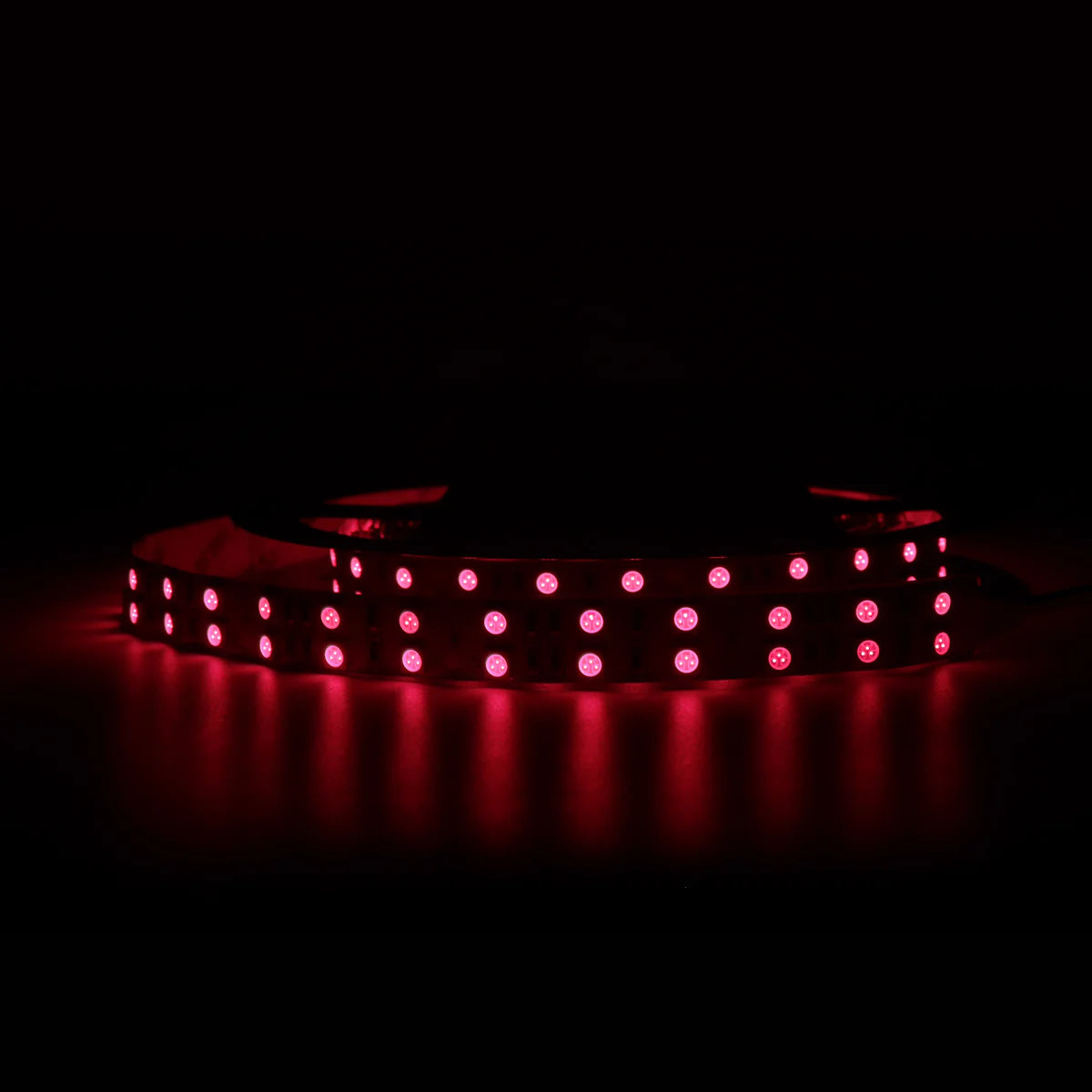 940nm-DC12V Red & Infrared Rigid LED Strip-SMD2835/SMD5050, 30/60/120/240 LEDs/m, 5/50/500 Meters, IP00/IP65, Invisible IR Light, No-Glow Night Vision, Wildlife Camera, Covert Lighting