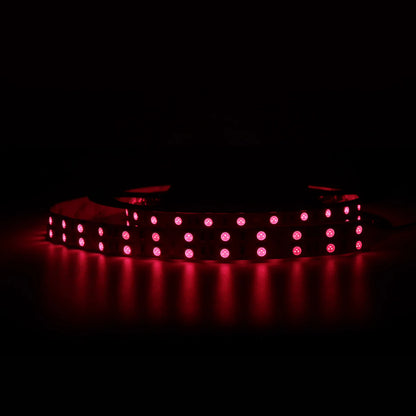 940nm-DC12V Red & Infrared Rigid LED Strip-SMD2835/SMD5050, 30/60/120/240 LEDs/m, 5/50/500 Meters, IP00/IP65, Invisible IR Light, No-Glow Night Vision, Wildlife Camera, Covert Lighting