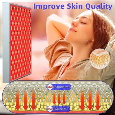 20W Floor Standing Infrared Therapy Lamp – Red Light 655–665nm & IR 850–860nm | Dimmable & Timer | AC100–240V | Aluminum Alloy + PC Cover | Includes Floor Stand | for Skin Rejuvenation, Muscle & Joint Pain Relief | US / EU Plug